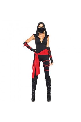 TOZLU S-XL Costume de cosplay pour femme, naruto samouraï, Halloween, jeu de scène, uniforme, L