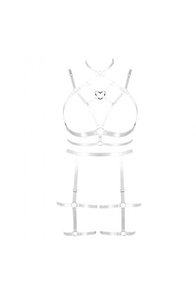 Femmes Sling Sling Lingerie Grande Taille évidée Garter Lingerie Ensemble Punk Gothique Carnaval Noël Halloween Party Costume