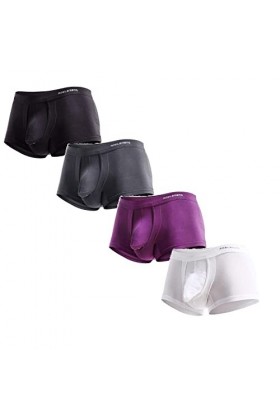 sous-vêtements Sexy pour Hommes Boxer Slips Respirante Robe Sexy Homme Coquine Hot Les hommes respirent des sous-vêtements sé