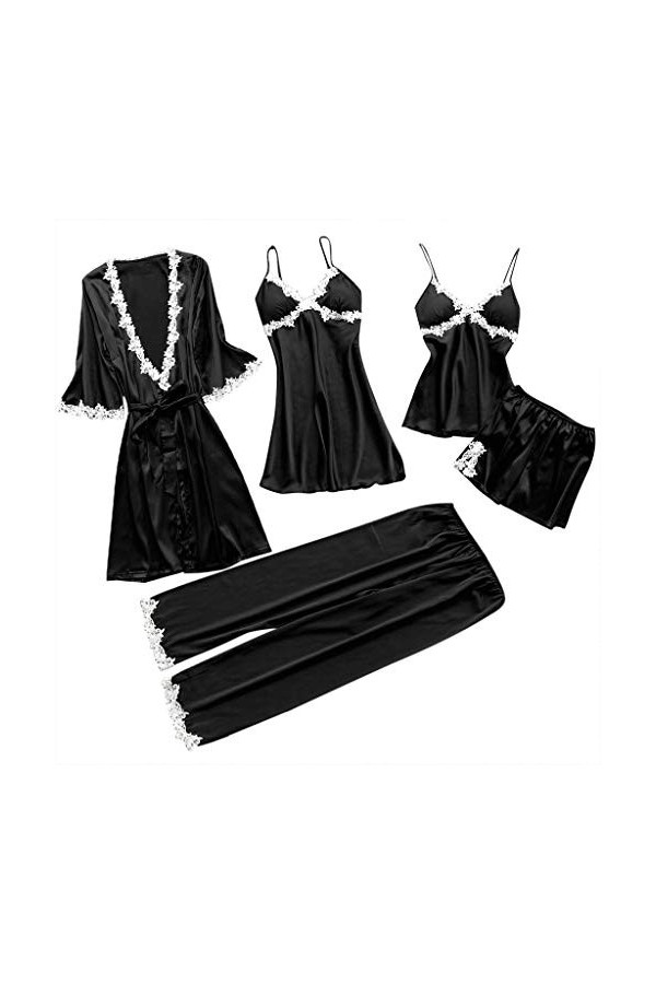 Dames Slips Culottes Femmes Culottes Sexy Lingerie Écolière Robe Sexy Femmes Dentelle Costume de Nuit Sleepwear Lingerie 5PC 