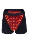 Boxer Magnetic Therapy Pour La Santé Des Hommes - Lot De 3 Caleçons Physiologiques Avec Aimants énergétiques 4XL,Noir 