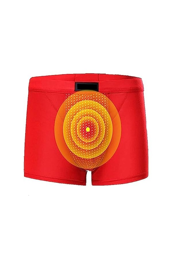 Boxer Magnetic Therapy Pour La Santé Des Hommes - Lot De 3 Caleçons Physiologiques Avec Aimants énergétiques 4XL,Noir 