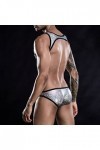 SKFLABOOF Drole Mankini Homme Adulte Transparent Coquin Slip Harnais Jockstrap Érotique Lingerie Bite Deguisement Bonbon Cost