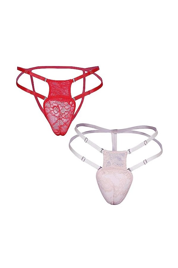 DNJKH Drag Panty Camel Toe Control Panty Cacher Gaff G-Strings Panty pour Travesti Transexuelle