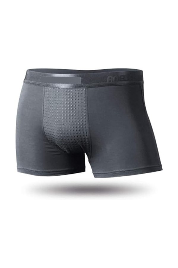 Boxer De Thérapie Magnétique Pour Homme - Sous-vêtement Respirant Pour Des Soins De Santé Optimaux L,Noir 