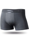 Boxer De Thérapie Magnétique Pour Homme - Sous-vêtement Respirant Pour Des Soins De Santé Optimaux L,Noir 