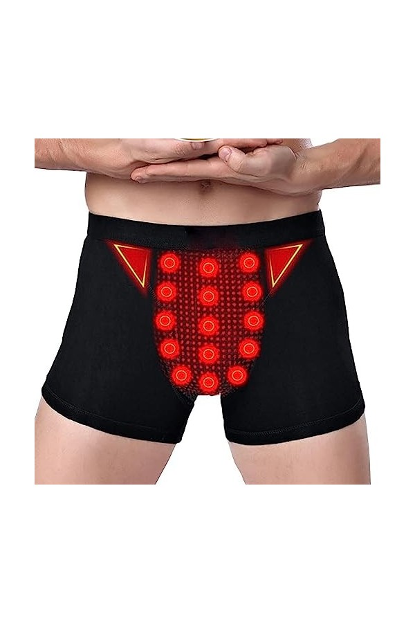 Health Care Boxer Briefs for Men - Sous-vêtement énergétique De Thérapie Magnétique Avec Respirabilité Améliorée XXL,3 pièce