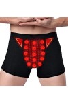 Health Care Boxer Briefs for Men - Sous-vêtement énergétique De Thérapie Magnétique Avec Respirabilité Améliorée XXL,3 pièce