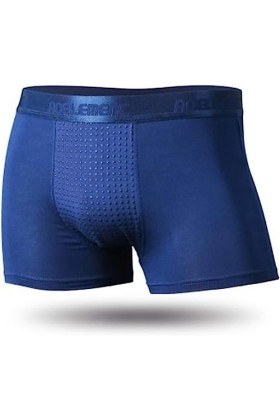 Boxer Pour Homme Avec Thérapie Magnétique Tourmaline, Améliore Le Confort Et Le Bien-être. L,3pcs Rouge 