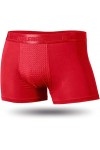 Boxer Pour Homme Avec Thérapie Magnétique Tourmaline, Améliore Le Confort Et Le Bien-être. L,3pcs Rouge 