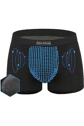 Lot De 3 Sous-vêtements De Thérapie Magnétique Pour Homme Pour Lamélioration De La Santé De La Prostate XL,Rouge 
