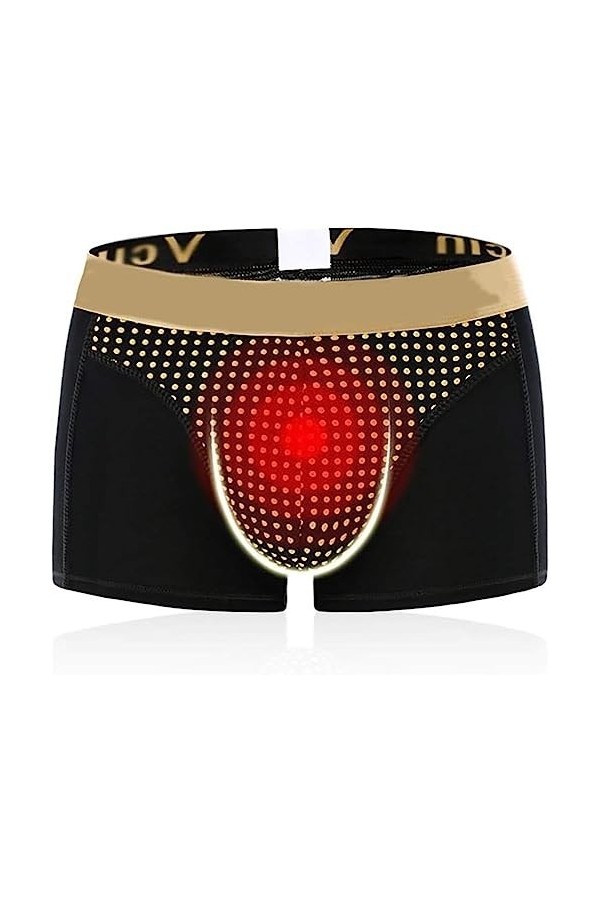 Lot De 3 Boxers De Thérapie Magnétique Pour Homme Pour La Santé De La Prostate XL,3 pièces Bleu 