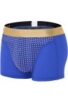 Lot De 3 Boxers De Thérapie Magnétique Pour Homme Pour La Santé De La Prostate XL,3 pièces Bleu 