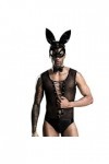 WEITING Lingerie Sexy pour Homme - Vêtements de discothèque - Jupes pour garçons - Costume de Cosplay - Noir - Taille Unique