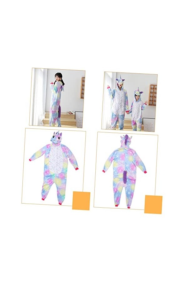 TENDYCOCO Pyjama Une Pièce pour Enfants Pyjama Barboteuse Pyjamas pour Enfants Vêtements De Nuit pour Enfants Tissu De Flanel