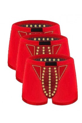 Pantalon Energy Field Therapy Pour Homme - Libérez La Vitalité Intérieure, Adoptez Un Confort Optimal Grandiose,Rouge 