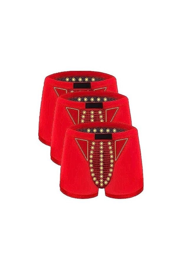 Pantalon Energy Field Therapy Pour Homme - Libérez La Vitalité Intérieure, Adoptez Un Confort Optimal Grandiose,Rouge 