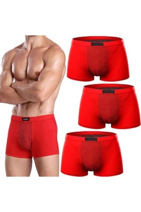 Sous-vêtements Physiologiques Pour Hommes De Thérapie Magnétique, Caleçons Pour Améliorer La Santé, 52 Aimants énergétiques, 