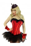 Yummy Bee - Corset Tutu Jupe Burlesque Costume Déguisement Lingerie Luxe Cancan Soirée entre Filles - Grande Taille 34-54 Wo
