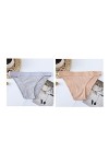 Culottes et Slips Slip Femme Comfort Knickers 2 Pcs / pack ML XL Sous-vêtements en Pur Coton for femmes sans couture Stamping