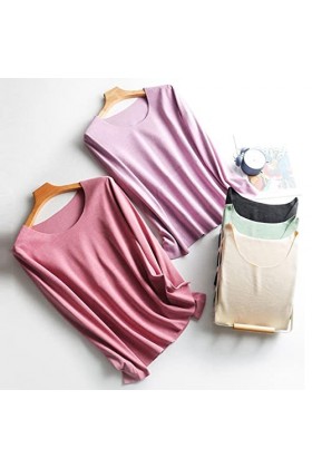 VEMOW & Pants Top Thermal Stretch Color Underwear Womens Solid Set Brassière Fermeture Devant Post Opératoire