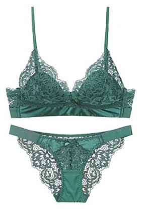 Aux Femmes Ensembles de Lingerie Faire Monter Broderie Ensemble de Soutien-gorge et de Culotte pour Femmes Dentelle Sexy Sout