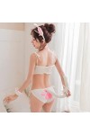 HAssy Belle Neko Cosplay Costumes Mignon Lolita Chat Collier percé Soutien-Gorge Bref Ensemble sous-vêtements Sexy Lingerie C