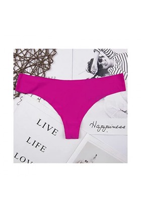 PBLCYUT Femmes G-String Interest Sexy Sexnemless Leopard Dames poteries Lingerie Bikini pantwear Pantalon String intimawear 