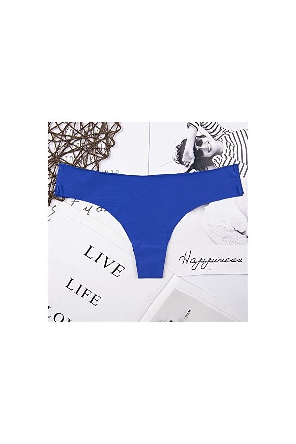 PBLCYUT Femmes G-String Interest Sexy Sexnemless Leopard Dames poteries Lingerie Bikini pantwear Pantalon String intimawear 