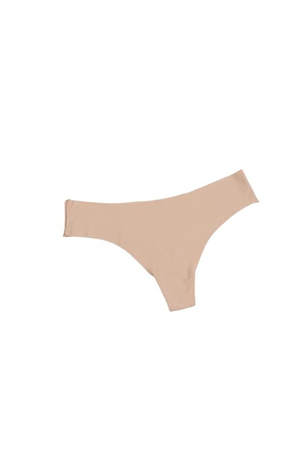 XKUN Culotte Femme Silk Sexy Sexy Womens Thong G String Samless Pantes Low Taille Dames T Back Comfort Lingerie Womens Ling