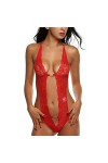 Bas de Corps en Dentelle pour Femmes Lingerie Sexy Babydoll Pyjama Sexy Girly Dentelle Lingerie Sexy Dames Costume Une pièce 