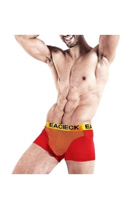 MECKOZ Magnetic Therapy Energetic Men Underwear sous-vêtements Énergiques pour Hommes Caleçon Dagrandissement Physiologique