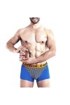 MECKOZ Magnetic Therapy Energetic Men Underwear sous-vêtements Énergiques pour Hommes Caleçon Dagrandissement Physiologique