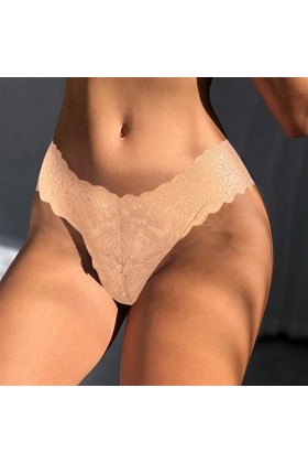 MULANY Femme Slips Sexy g File Femme Lingerie denterie Lace String sautes sèches Panty Panty Maille sous-jacre glassement Gas