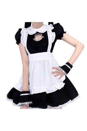 Vêtements de nuit Costumes de femme de chambre Tenue de jeu de rôle Sous-vêtements Lolita Femmes Uniforme Tentation Lingerie 