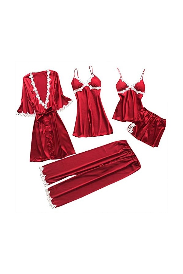 Dames Slips Culottes Femmes Culottes Sexy Lingerie Écolière Robe Sexy Femmes Dentelle Costume de Nuit Sleepwear Lingerie 5PC 