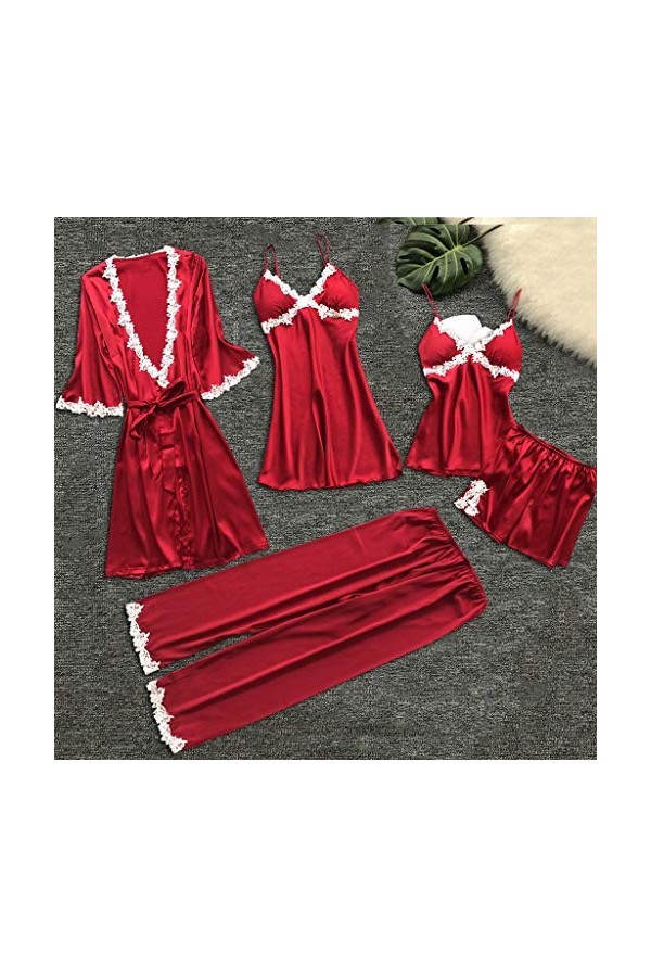 Dames Slips Culottes Femmes Culottes Sexy Lingerie Écolière Robe Sexy Femmes Dentelle Costume de Nuit Sleepwear Lingerie 5PC 