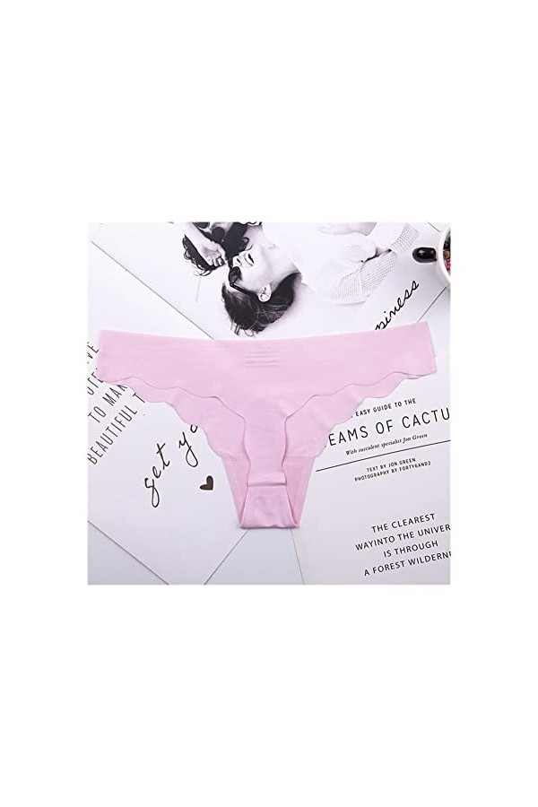 PBLCYUT Femmes G-String Interest Sexy Sexnemless Leopard Dames poteries Lingerie Bikini pantwear Pantalon String intimawear 