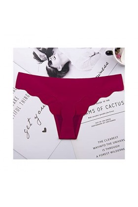 PBLCYUT Femmes G-String Interest Sexy Sexnemless Leopard Dames poteries Lingerie Bikini pantwear Pantalon String intimawear 