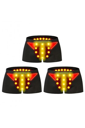 SXLLZSLC sous-vêtements pour Hommes Thérapie Magnétique Soins de Santé Caleçons Modal Respirant sous-vêtements Dagrandisseme