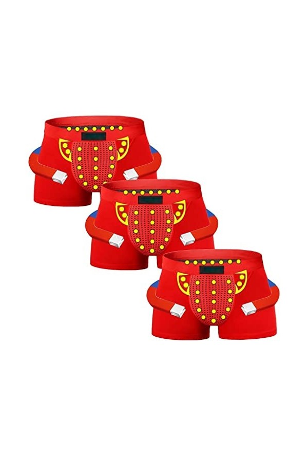 XSION Magnétothérapie Pour Hommes Sous-vêtements De Soins De Santé Culottes Élastiques Boxer Souple Boxer Elargissement Paque