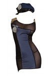 Einkaufszauber Robe sexy de policier 5 pièces