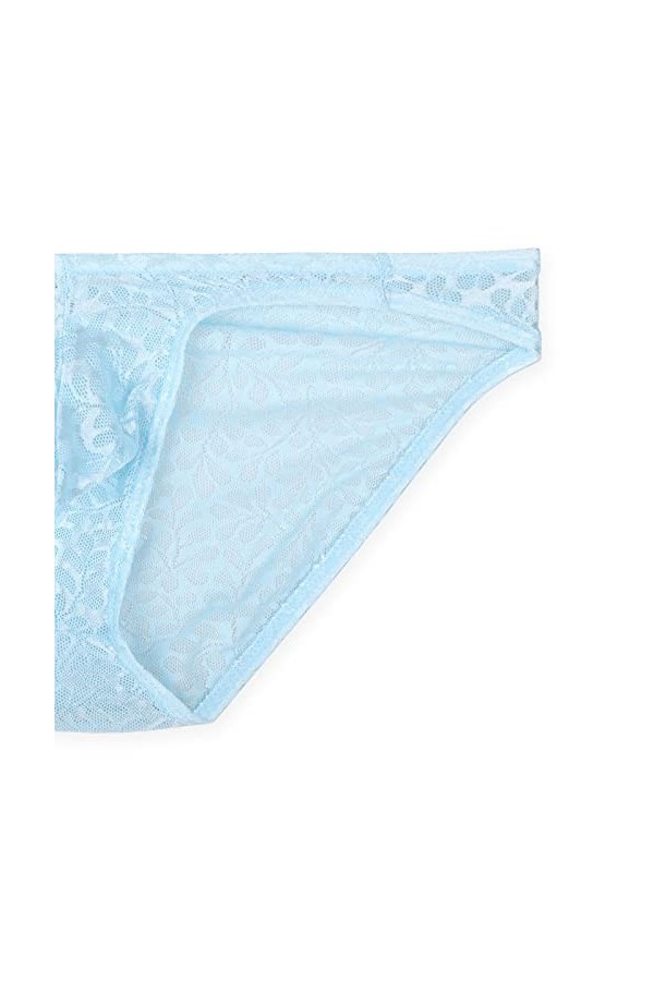 Culotte Sous-vêtements sexy et respirant pour homme Taille basse pour homme Violet Taille M