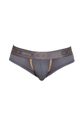 2Eros - sous-vêtement Hommes - Slips Homme - Aether Brief Deep Space - Gris - 1 x Taille XL