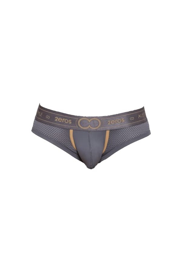 2Eros - sous-vêtement Hommes - Slips Homme - Aether Brief Deep Space - Gris - 1 x Taille XL