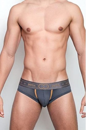 2Eros - sous-vêtement Hommes - Slips Homme - Aether Brief Deep Space - Gris - 1 x Taille XL
