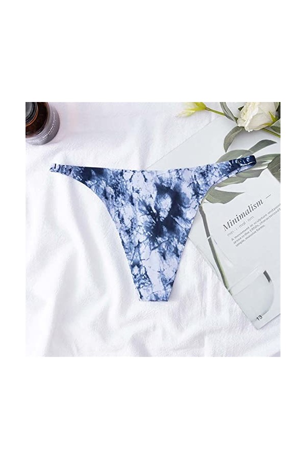 Culottes et Slips Slip Femme Comfort Knickers 3 pièces glace soie sans couture sous-vêtements femmes Sexy taille basse string