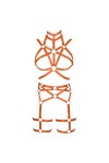 Harnais complet pour femme - Soutien-gorge punk - Sangle de poitrine - Festival rave - Lingerie - Grande taille - Porte-jarre