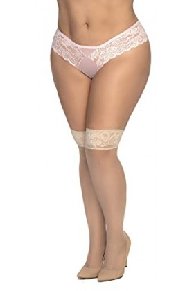 Mapale 1101X Cuissardes en maille, nude, taille unique plus