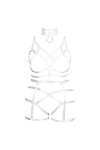 Ensemble de porte-jarretelles de grande taille pour femme - Harnais complet pour lingerie punk - Grande taille - Soutien-gorg